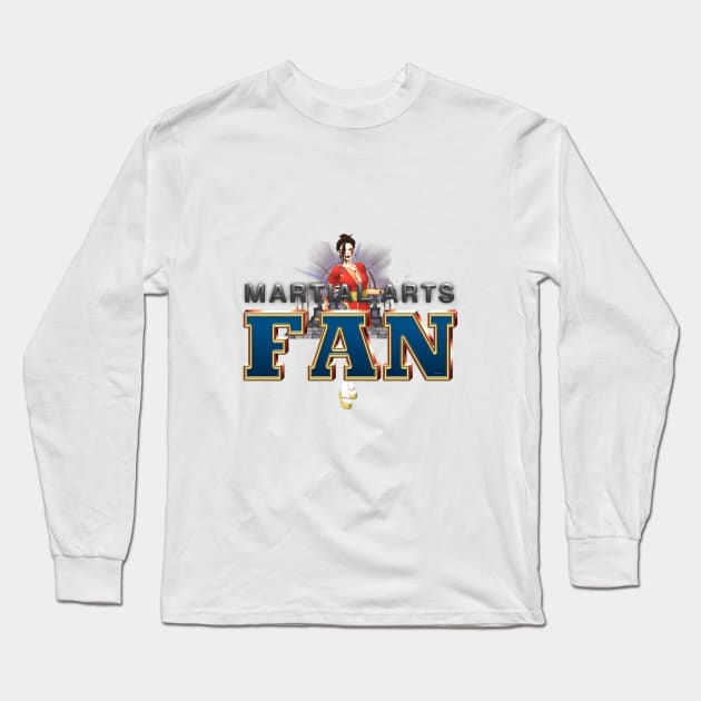 Martial Arts Fan Long Sleeve T-Shirt by teepossible